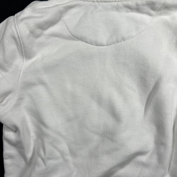 Nike Oregon Ducks Hoodie White Pullover Center Swoosh Y2K Size Small Stains - Picture 7 of 10